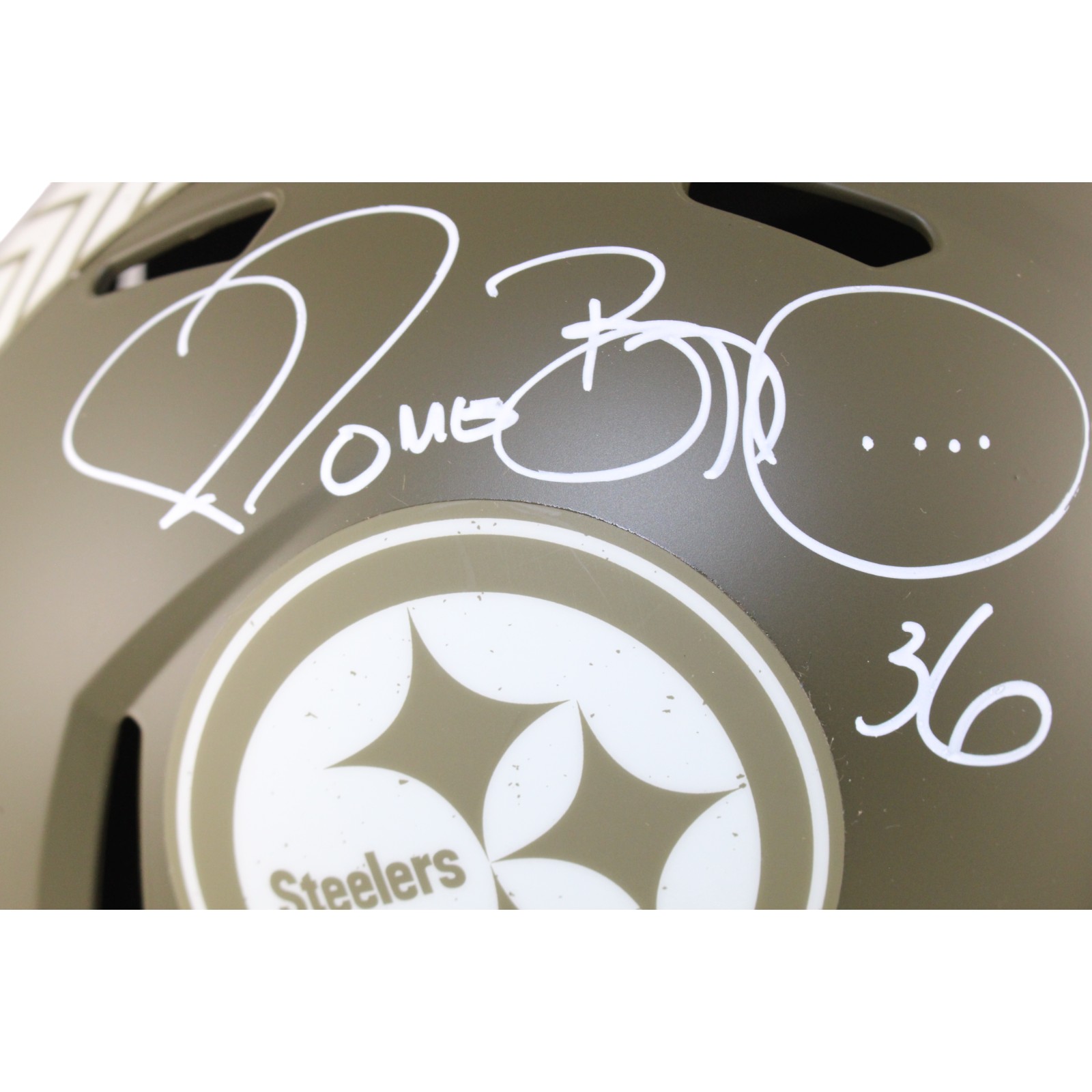 Jerome Bettis Autographed Pittsburgh Steelers F/S 22 STS Hemet Beckett W 51803 2 Jerome Bettis Autographed Pittsburgh Steelers F/S 22 STS Hemet Beckett W 51803