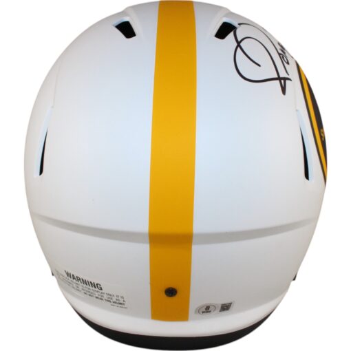 Jerome Bettis Autographed Pittsburgh Steelers F/S Lunar Helmet Beckett 49579