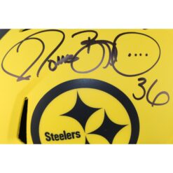 Jerome Bettis Autographed Pittsburgh Steelers F/S Rave Helmet Beckett WIT 54070