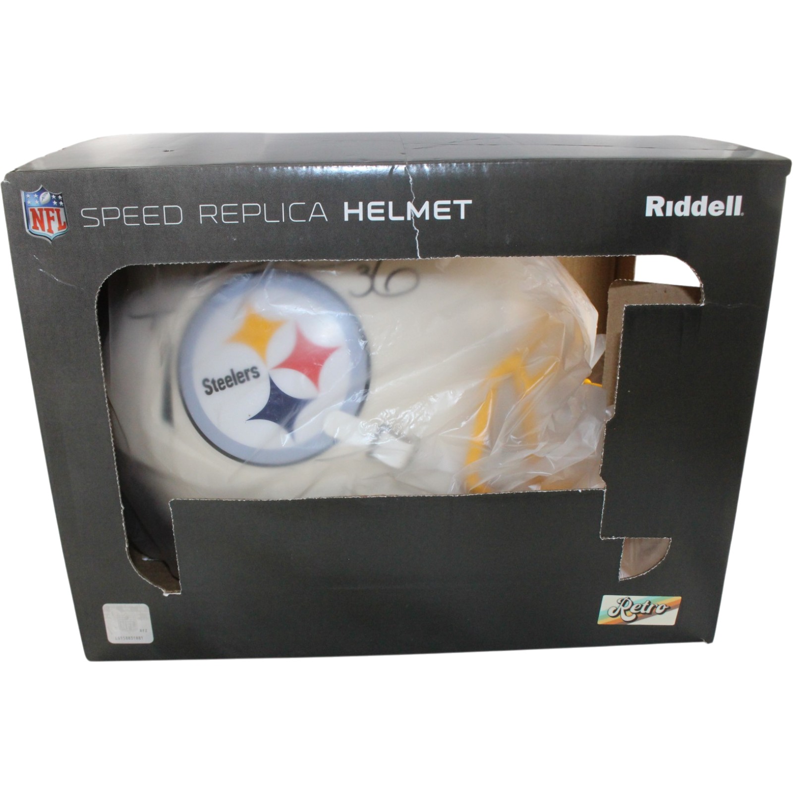 Jerome Bettis Autoographed Pittsburgh Steelers F/S Retro Helmet Beckett W 57529 7 Jerome Bettis Autoographed Pittsburgh Steelers F/S Retro Helmet Beckett W 57529