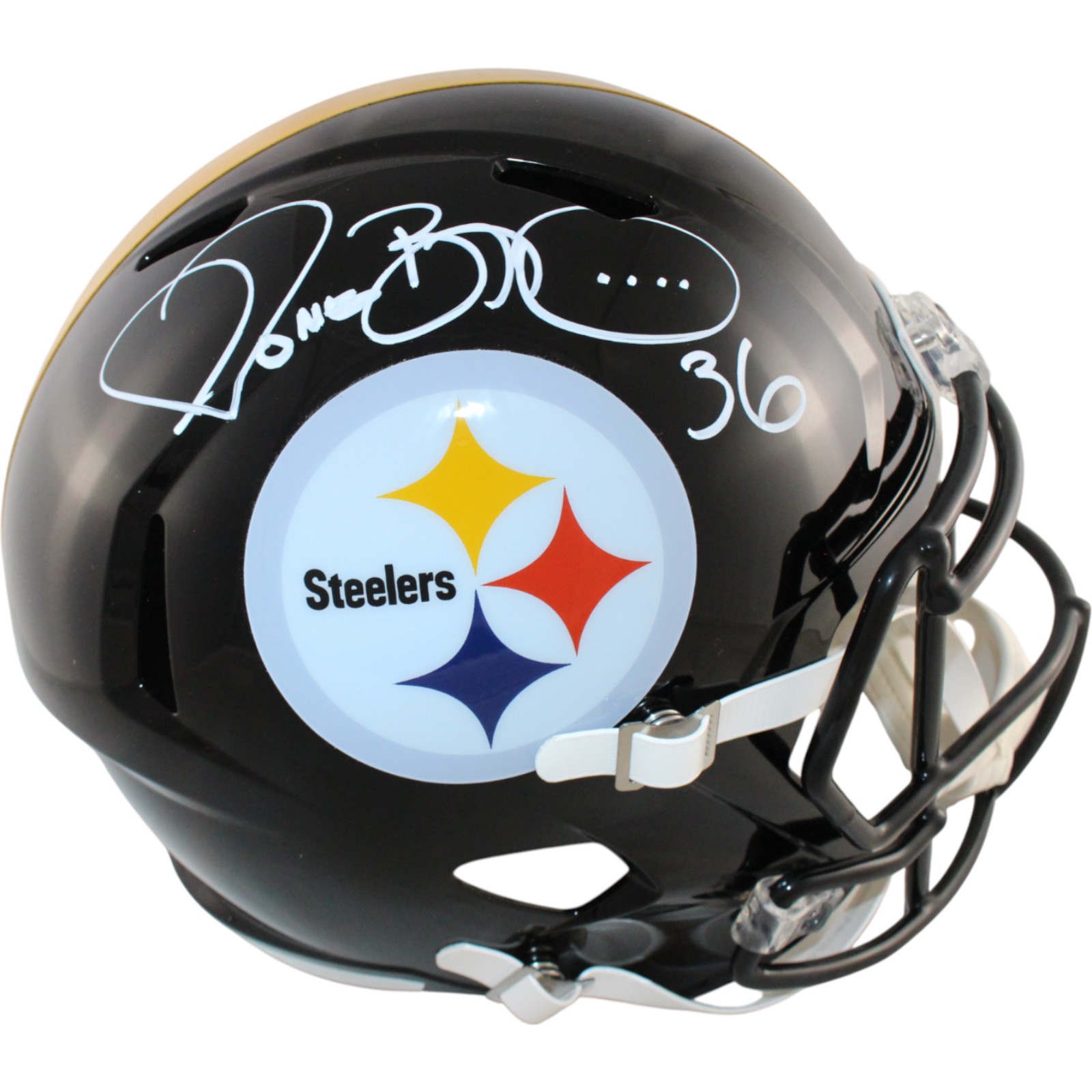 Jerome Bettis Autographed Pittsburgh Steelers F/S Hemet Beckett Witness 51623