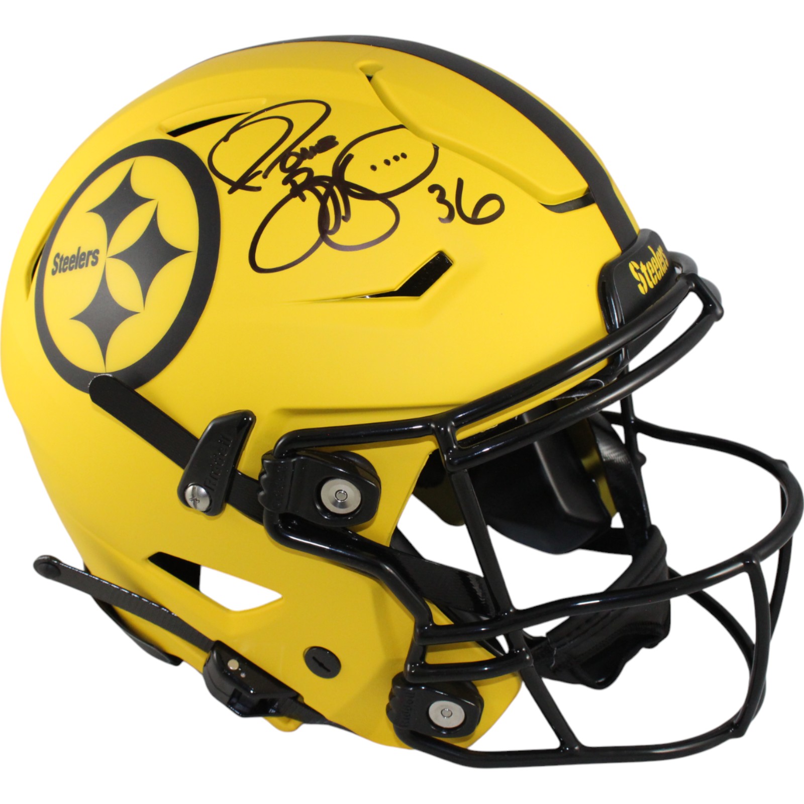 Jerome Bettis Signed Pittsburgh Steelers SpeedFlex Rave Helmet Beckett 49589