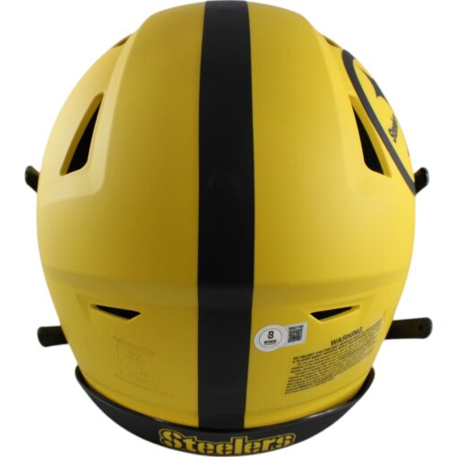 Jerome Bettis Signed Pittsburgh Steelers SpeedFlex Rave Helmet Beckett 49589