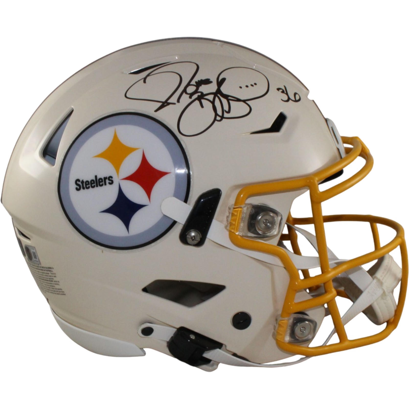 Jerome Bettis Signed Pittsburgh Steelers SpeedFlex Retro Helmet Beckett W 57514