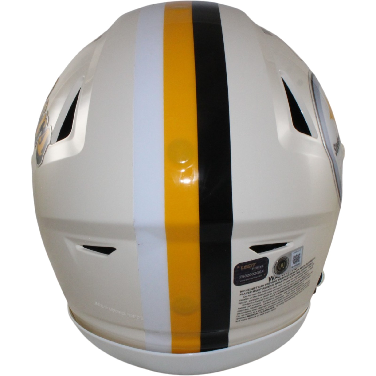 Jerome Bettis Signed Pittsburgh Steelers SpeedFlex Retro Helmet Beckett W 57514 3 Jerome Bettis Signed Pittsburgh Steelers SpeedFlex Retro Helmet Beckett W 57514