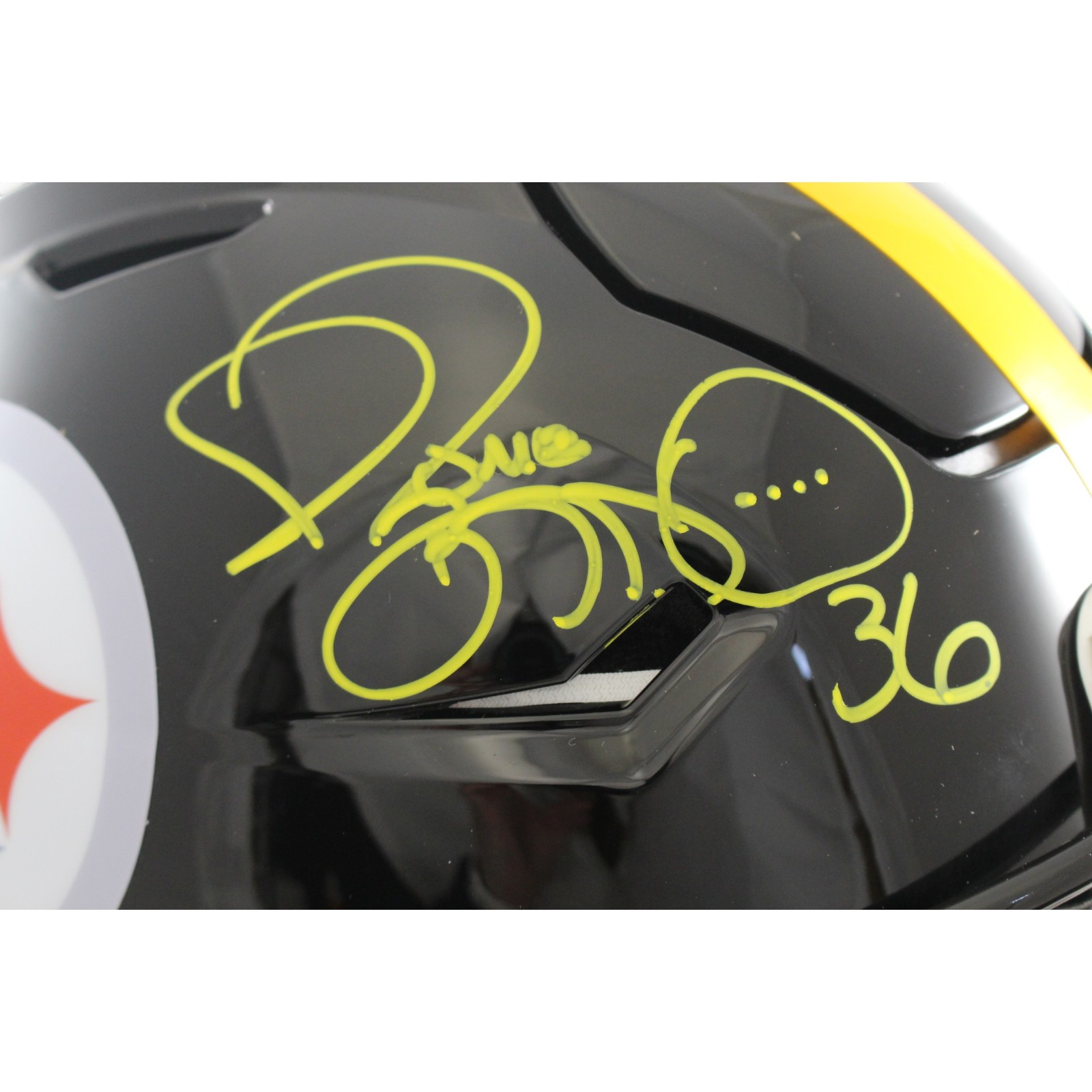 Jerome Bettis Autographed Pittsburgh Steelers SpeedFlex Helmet Beckett W 55282