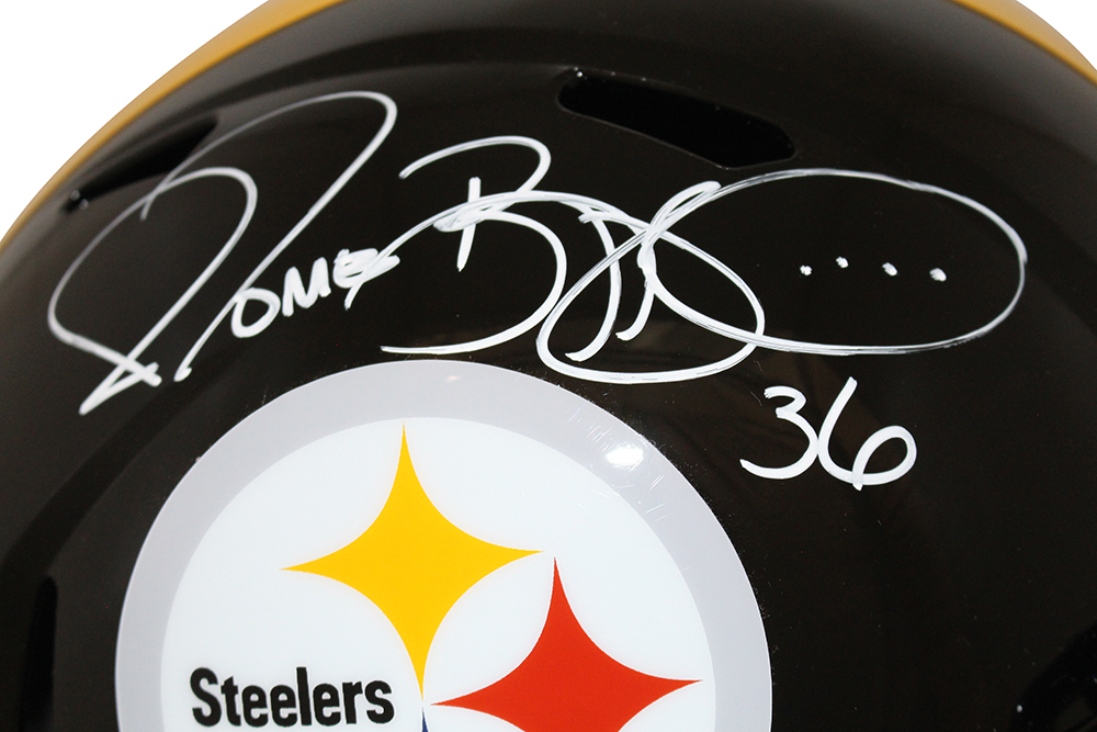 Jerome Bettis Autographed Pittsburgh Steelers F/S Speed Helmet BAS 31207