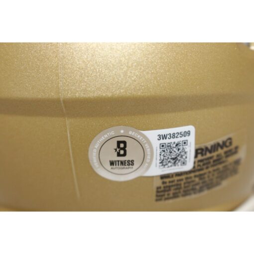 Jerome Bettis Autographed Notre Dame Fighting Irish Mini Helmet Beckett W 51772