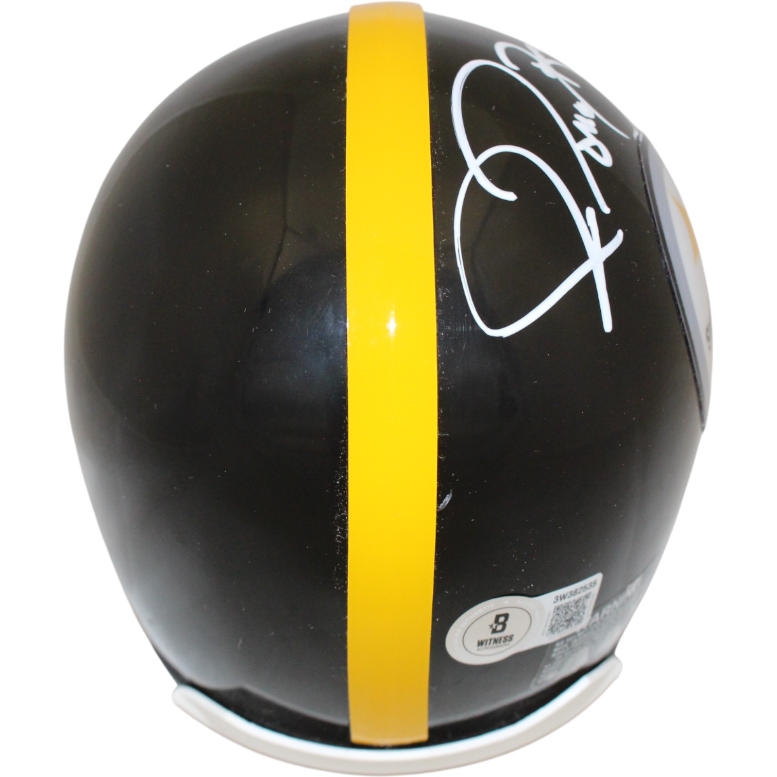 Jerome Bettis Signed Pittsburgh Steelers VSR4 Mini Helmet HOF Beckett W 51765 3 Jerome Bettis Signed Pittsburgh Steelers VSR4 Mini Helmet HOF Beckett W 51765
