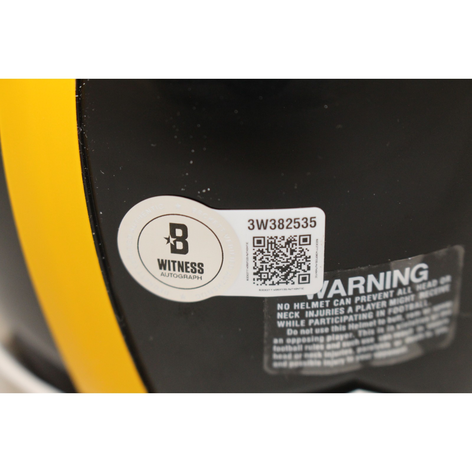 Jerome Bettis Signed Pittsburgh Steelers VSR4 Mini Helmet HOF Beckett W 51765 4 Jerome Bettis Signed Pittsburgh Steelers VSR4 Mini Helmet HOF Beckett W 51765