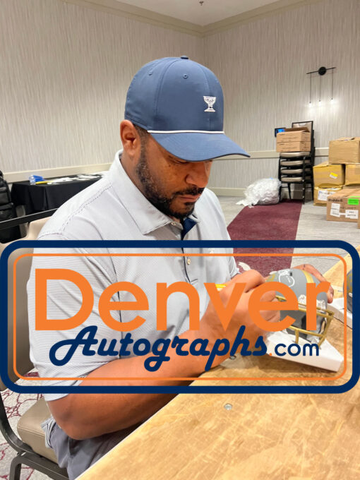 Jerome Bettis Autographed Pittsburgh Steelers Slate Mini Helmet Beckett 44103