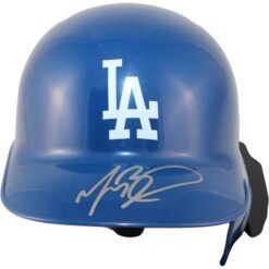 Mookie Betts Autographed Los Angeles Dodgers Rawlings Mini Helmet Fanatics 53691