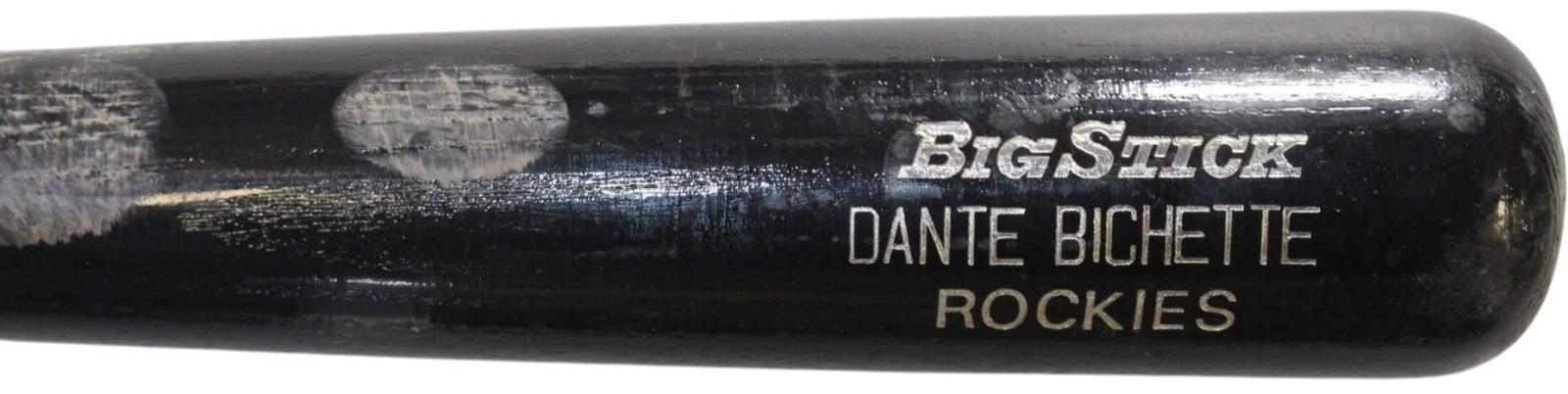 Dante Bichette Colorado Rockies Game Used Black Rawlings Baseball Bat 57273 4 Dante Bichette Colorado Rockies Game Used Black Rawlings Baseball Bat 57273