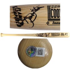 Dante Bichette Autographed Colorado Rockies 1995 Coors Field Bat Beckett 53394