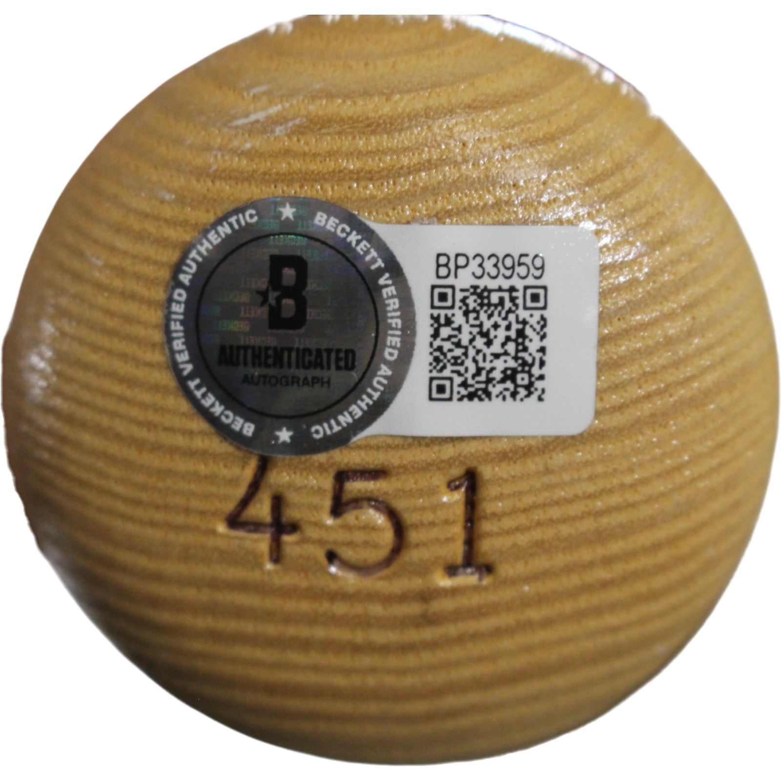 Dante Bichette Autographed Colorado Rockies 1996 All Star Game Bat Beckett 53395 4 Dante Bichette Autographed Colorado Rockies 1996 All Star Game Bat Beckett 53395