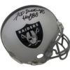 Fred Biletnikoff Autographed Oakland Raiders Mini Helmet HOF BAS 24528