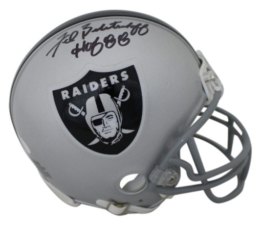 Fred Biletnikoff Autographed Oakland Raiders Mini Helmet HOF JSA 24530