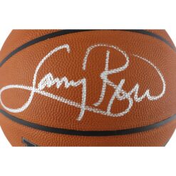 Larry Bird Autographed Boston Celtics Wilson Basketball Beckett Witness 50250