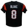 Jeff Blake Autographed/Signed Pro Style Black XL Jersey Beckett