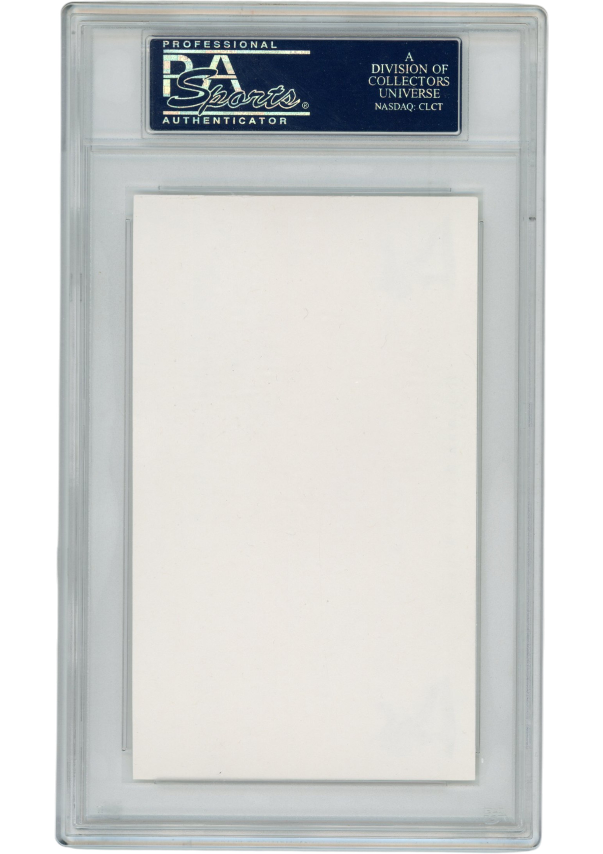 Doc Blanchard Glenn Davis Signed Army Cadets Index Card Heisman Slab PSA 54898