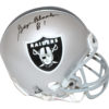George Blanda Autographed/Signed Oakland Raiders Mini Helmet BAS 27390