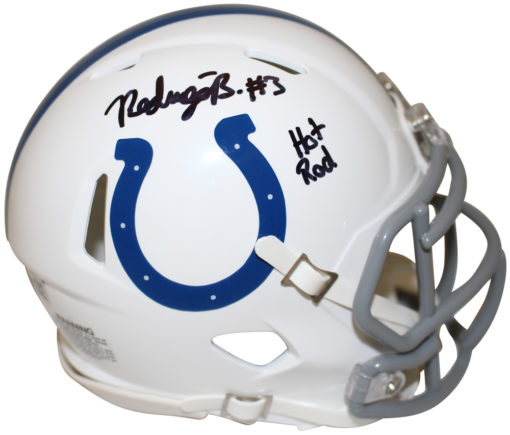 Rodrigo Blankenship Signed Indianapolis Colts Speed MinI Helmet FAN