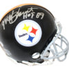 Mel Blount Autographed/Signed Pittsburgh Steelers Mini Helmet HOF JSA 24531