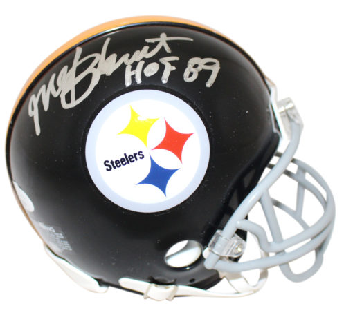 Mel Blount Autographed/Signed Pittsburgh Steelers Mini Helmet HOF JSA 24531