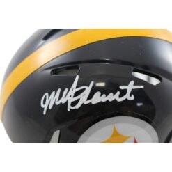 Mel Blount Autographed Pittsburgh Steelers TB Mini Helmet Beckett Witness 55035