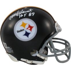 Mel Blount Autographed Pittsburgh Steelers TB VSR4 Mini Helmet HOF Beckett 55054