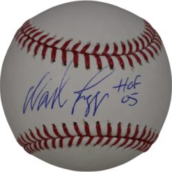Wade Boggs Autographed/Signed New York Yankees OML Baseball HOF 05 Beckett 50122
