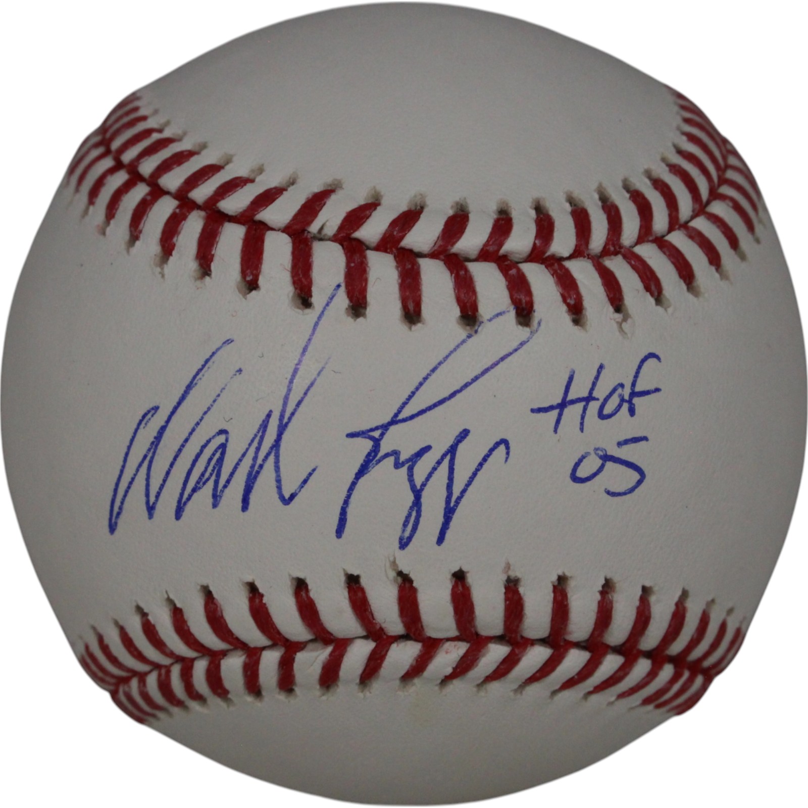 Wade Boggs Autographed/Signed New York Yankees OML Baseball HOF 05 Beckett 50122