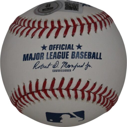 Wade Boggs Autographed/Signed New York Yankees OML Baseball HOF 05 Beckett 50122