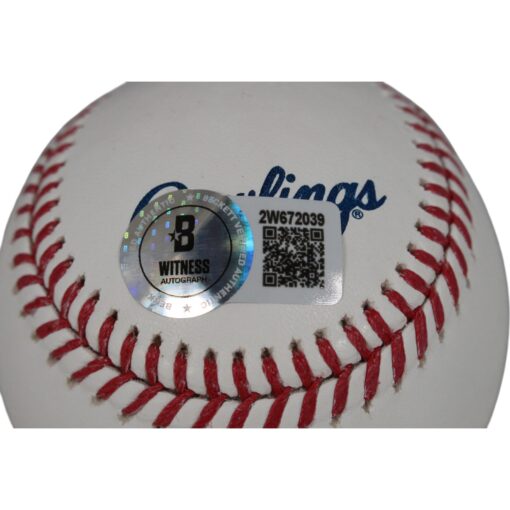 Wade Boggs Autographed/Signed New York Yankees OML Baseball HOF 05 Beckett 50122
