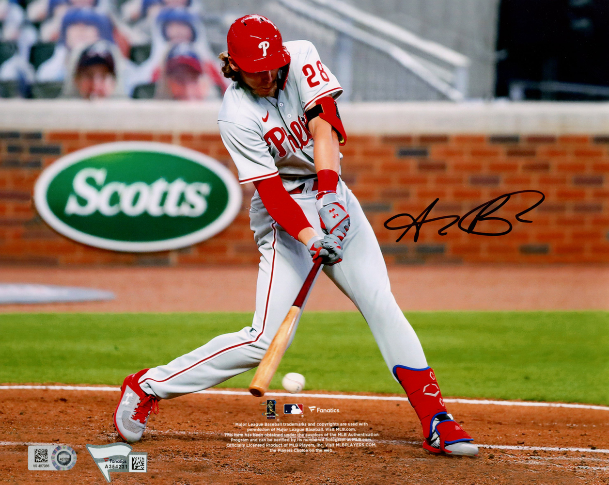 Alec Bohm Autographed 8x10 Photograph Philadelphia Phillies Fanatics