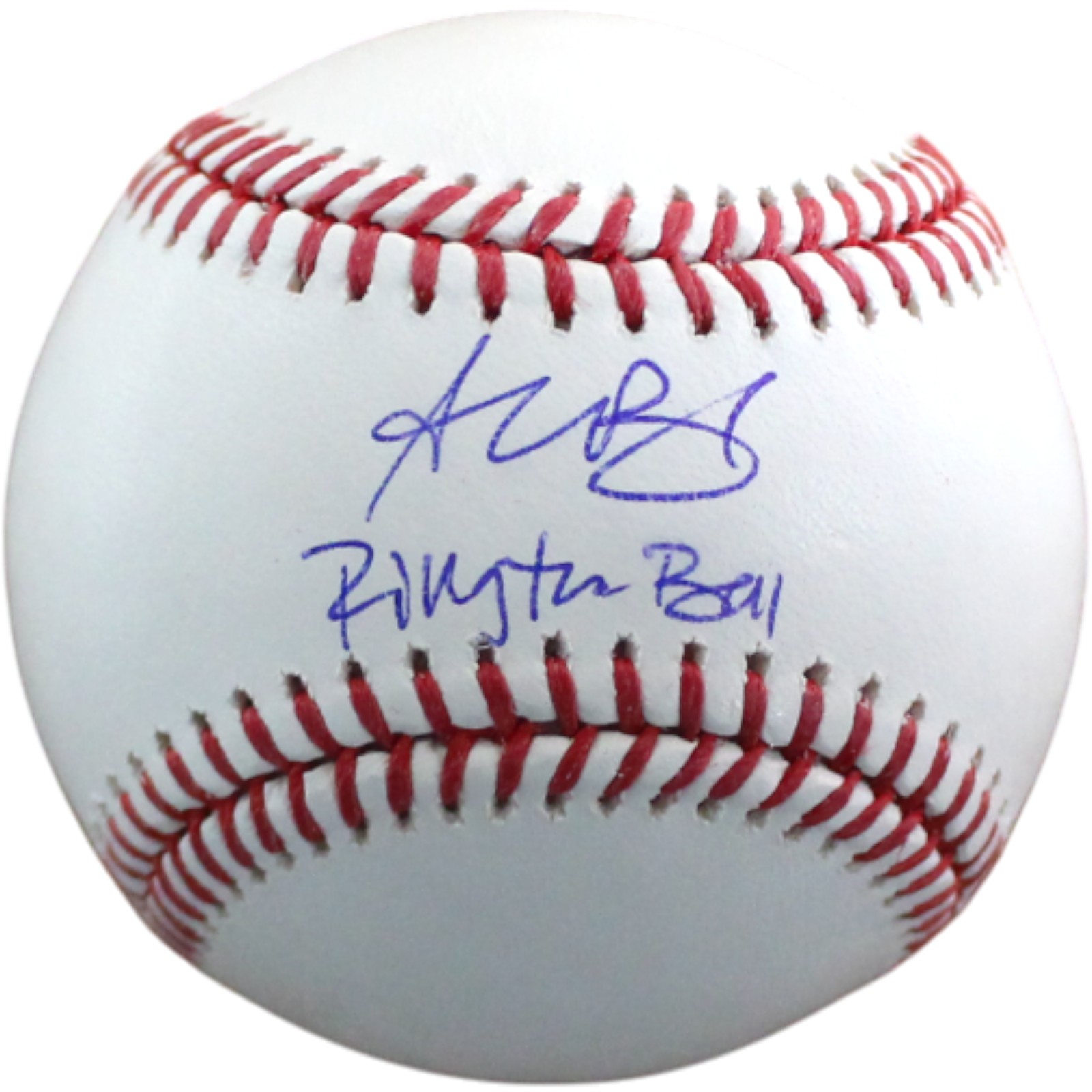 Alec Bohm Signed Philadelphia Phillies OML Baseball Ring The Bell. Beckett 54466