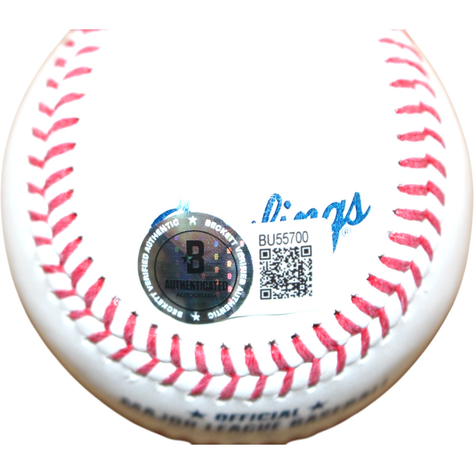 Alec Bohm Signed Philadelphia Phillies OML Baseball Ring The Bell. Beckett 54466