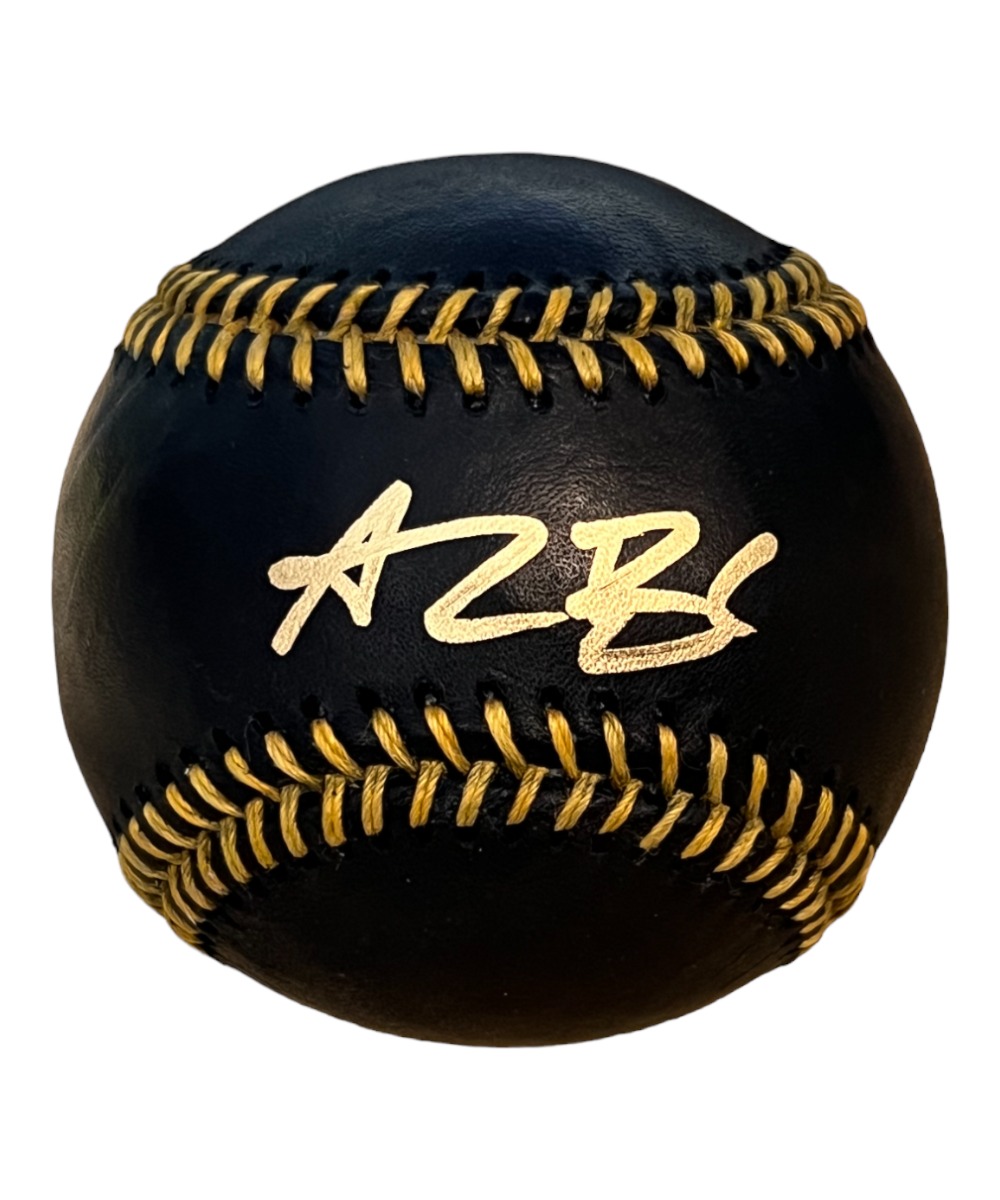 Alec Bohm Autographed ROMLB Black Baseball Philadelphia Phillies