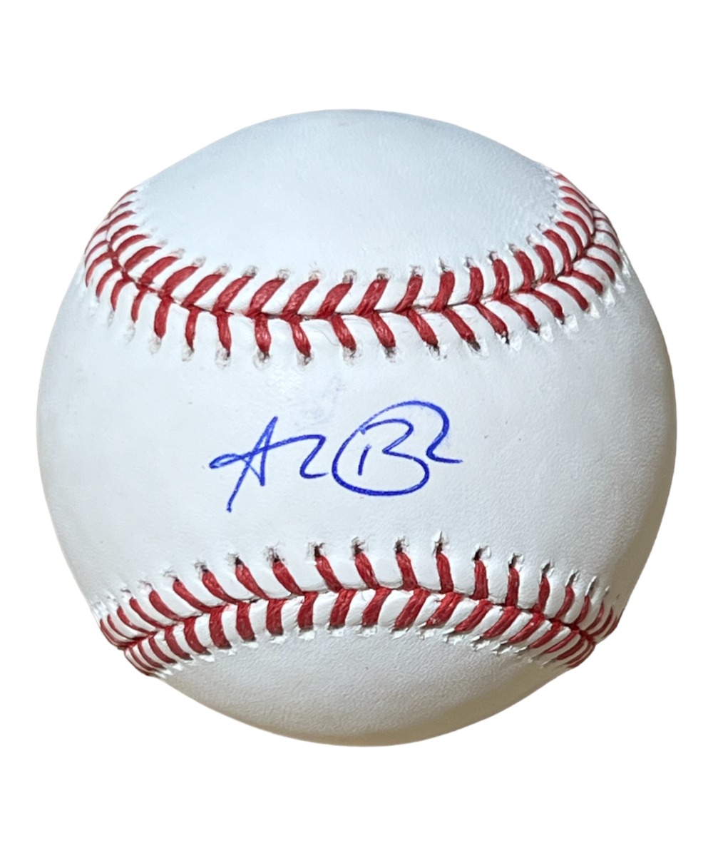Alec Bohm Autographed ROMLB Baseball Philadelphia Phillies Fanatics