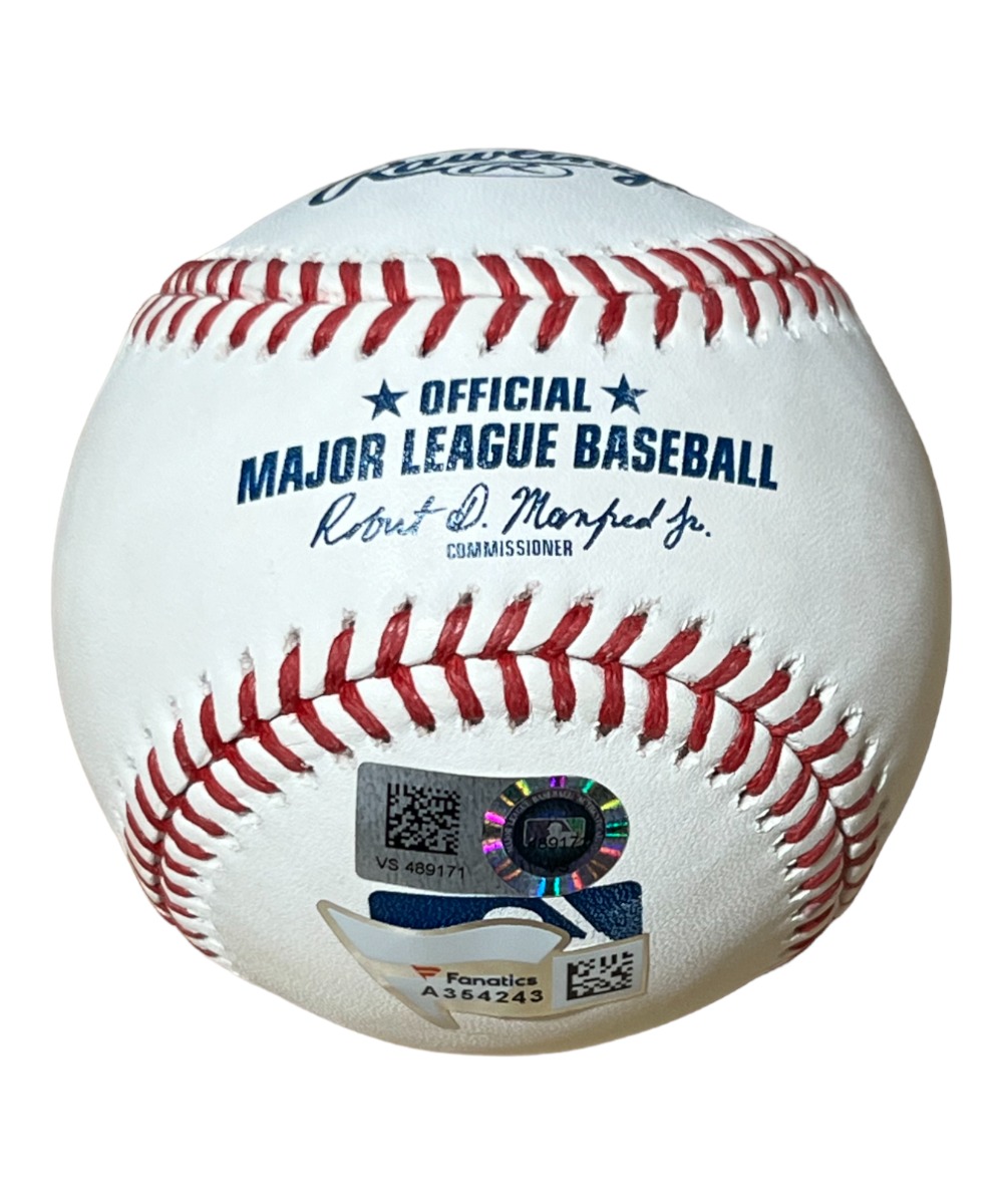 Alec Bohm Autographed ROMLB Baseball Philadelphia Phillies Fanatics