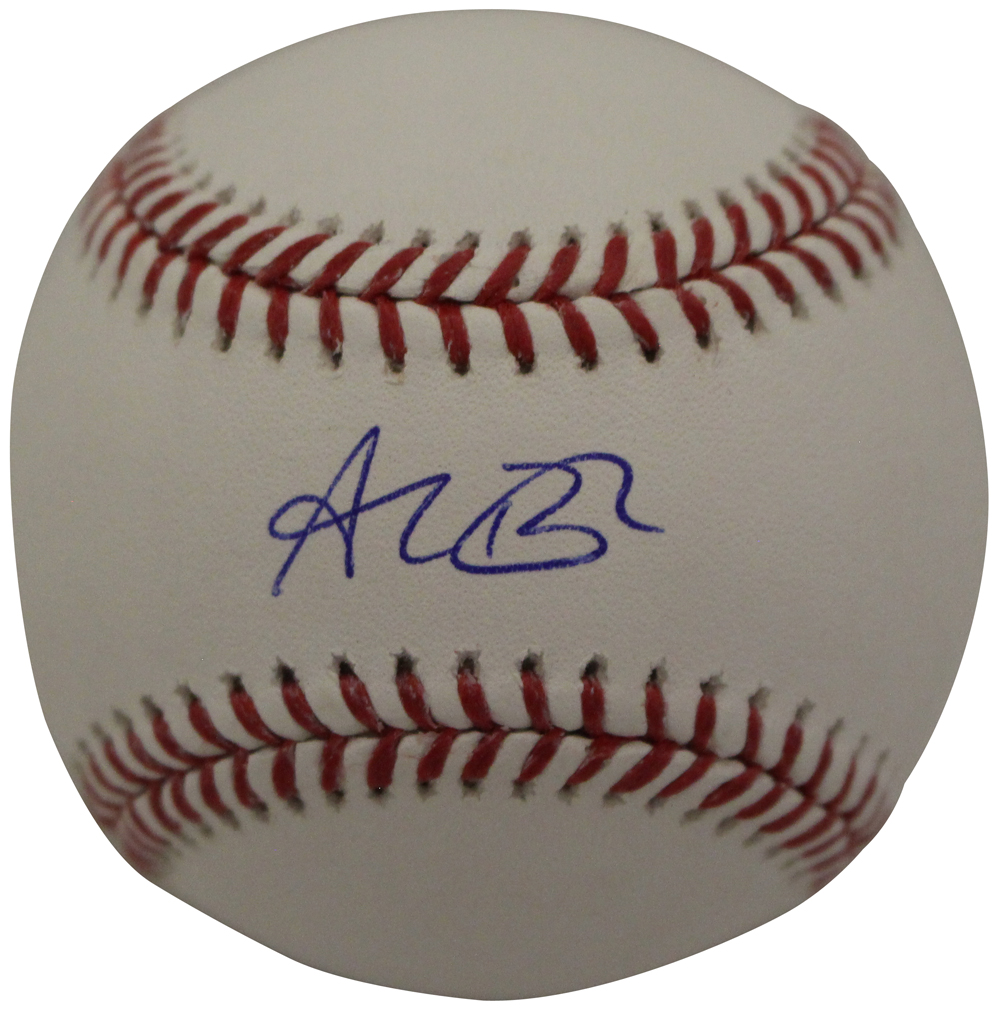 Alec Bohm Autographed OML Rawlings Baseball Philadelphia Phillies FAN