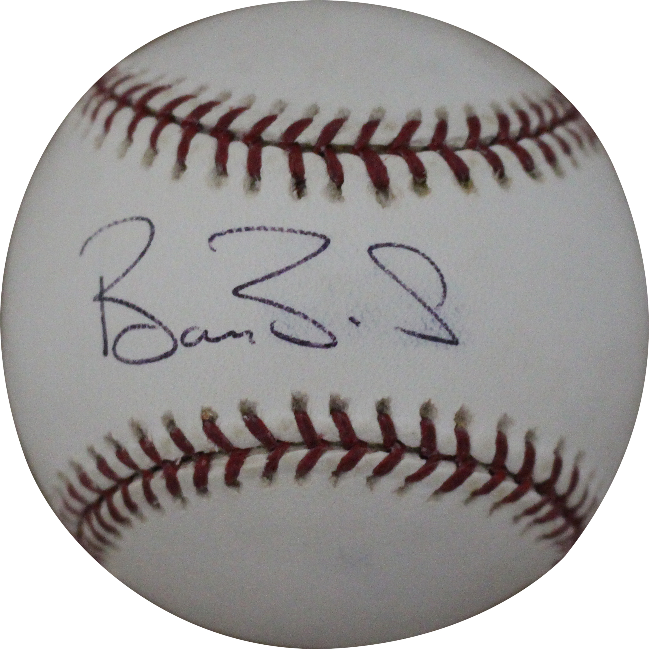 Barry Bonds Autographed San Francisco Giants OML Baseball As Is BAS 26394