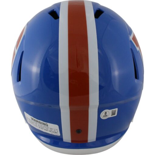 Nik Bonitto Autographed/Signed Denver Broncos Throwback F/S Helmet Beckett 49128