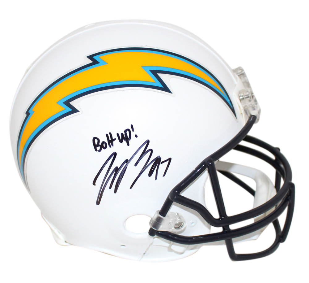 Joey bosa signed best sale helmet