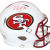 Nick Bosa Autographed San Francisco 49ers Authentic Flat White Helmet BAS 26084