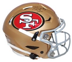 Nick Bosa Autographed San Francisco 49ers Authentic Speed Flex Helmet BAS 25863