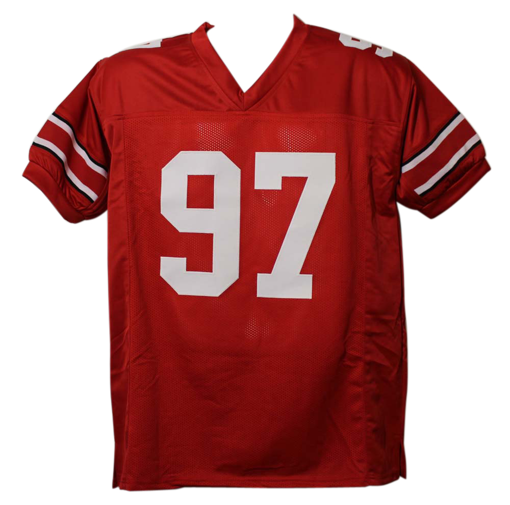 signed nick bosa jersey