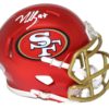 Nick Bosa Autographed/Signed San Francisco 49ers Blaze Mini Helmet BAS 25859