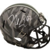 Nick Bosa Autographed/Signed Ohio State Buckeyes Camo Mini Helmet JSA 26096