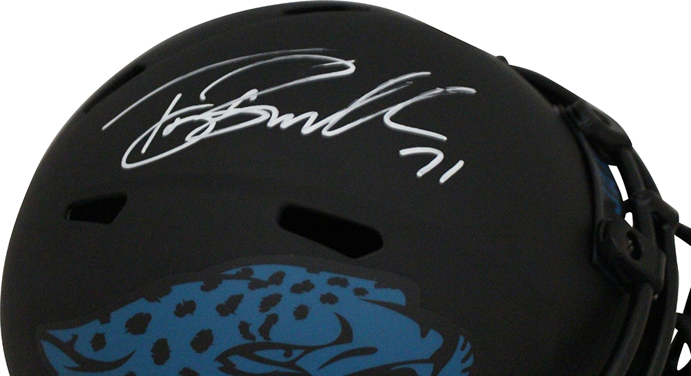 Tony Boselli Autographed Jacksonville Jaguars F/S Eclipse Helmet Beckett